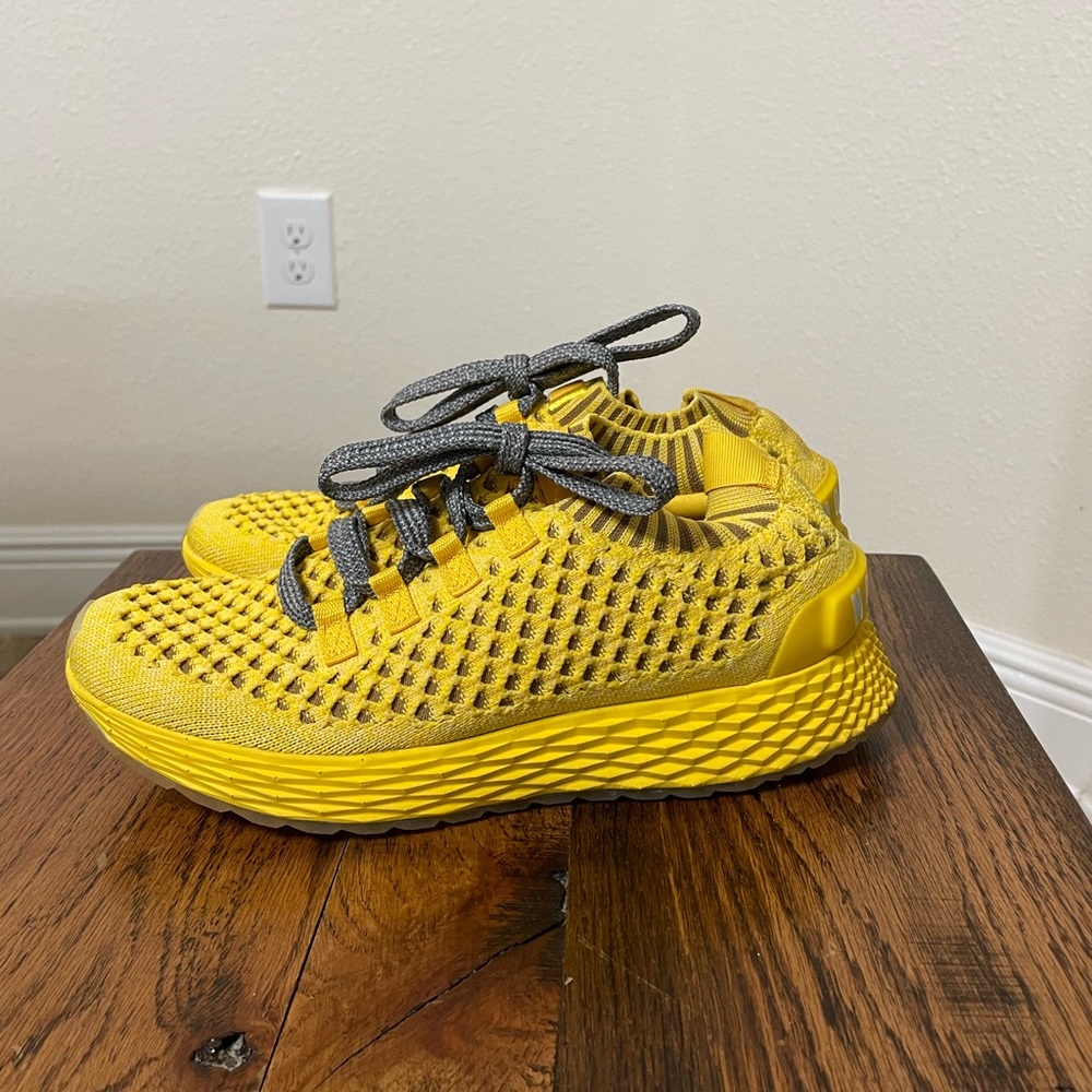 NoBull Yellow Knit Runners - 7.5